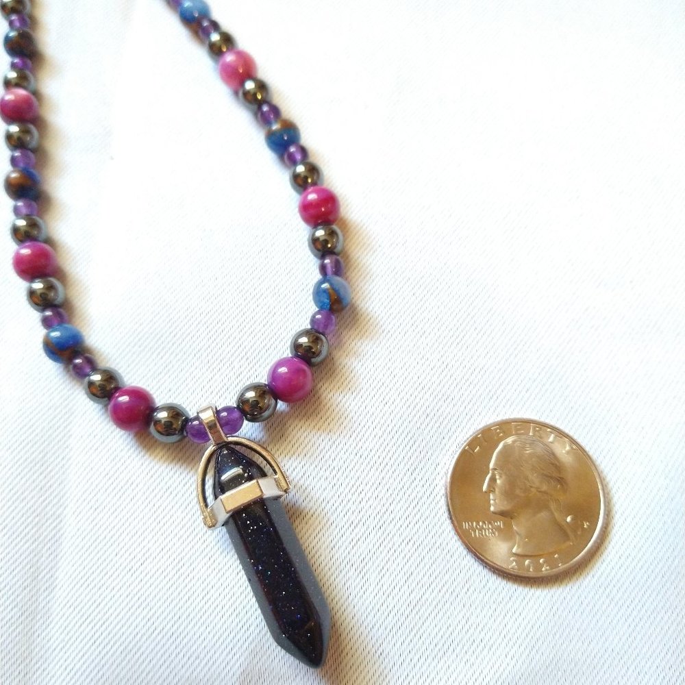 Element Necklace: Luminous Galaxy - Picture 2 of 6
